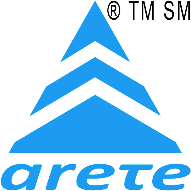 A.W100.1 Arete logo name RGB(29,155,240) R TM SM